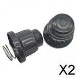 Maxbell 2xPush Button Switch with Springs for BBQ Gas Grill Accessory Parts for AA