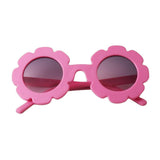 Maxbell Cute Sun Flower Kids Baby Boy Girl Soft Plastic UV400 Sunglasses Pink - Aladdin Shoppers