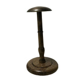 Maxbell Hat Stand Multifunction Wood Hat Display Stand for Salon Home Clothing Store L Dark Brown