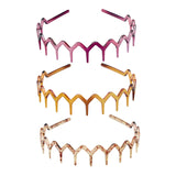 Maxbell 3Pcs Headband Travel Multifunctional Professional Hair Holder