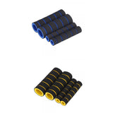 Maxbell 2 Set 4 in 1 Motorcycle Foam Nonslip Handle Handlebar Cover Yellow & Blue
