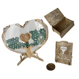 Maxbell Wedding Message Box Wooden Unique Guestbook Set for Easter Memories Birthday