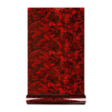 Maxbell Carbon Fiber Car Vinyl Wrap Self Stick Stickers for Suvs Vehicle Trucks Red