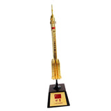 Maxbell Diecast 1:220 Alloy Rocket Model Chinese Long March 2 CZ-2 Rocket Launch Toy