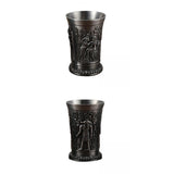 Maxbell 2x Shot Glass Vintage Egyptian Drinkware for Drinkware Accessories