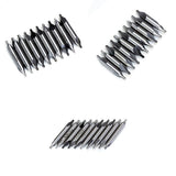 Maxbell 30x 2mm /3mm /4mm Center Drill Countersinks Set 60 Degrees High Speed Steel