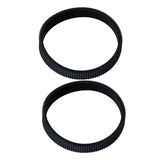 Maxbell Maxbell 2 Pieces Planer Drive Belts Accessories for 82mm Electric Planer Wood Workings Rubber
