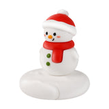 Maxbell Christmas Cell Phone Holder Desk Ornament for Living Room Indoor Shop Window Christmas Snowman
