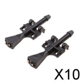 Maxbell 10x1 Pair Windshield Washer Wiper Water Nozzle for VAUXHALL/OPEL MERIVA-A 03-10