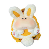 Maxbell Bunny Backpack Decor Crossbody Handbag for Birthday Traveling Outdoor Sports