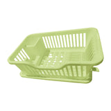 Maxbell Dish Rack Lightweight Versatile Storage Shelf for Dishes for Counter Cabinet Light Green