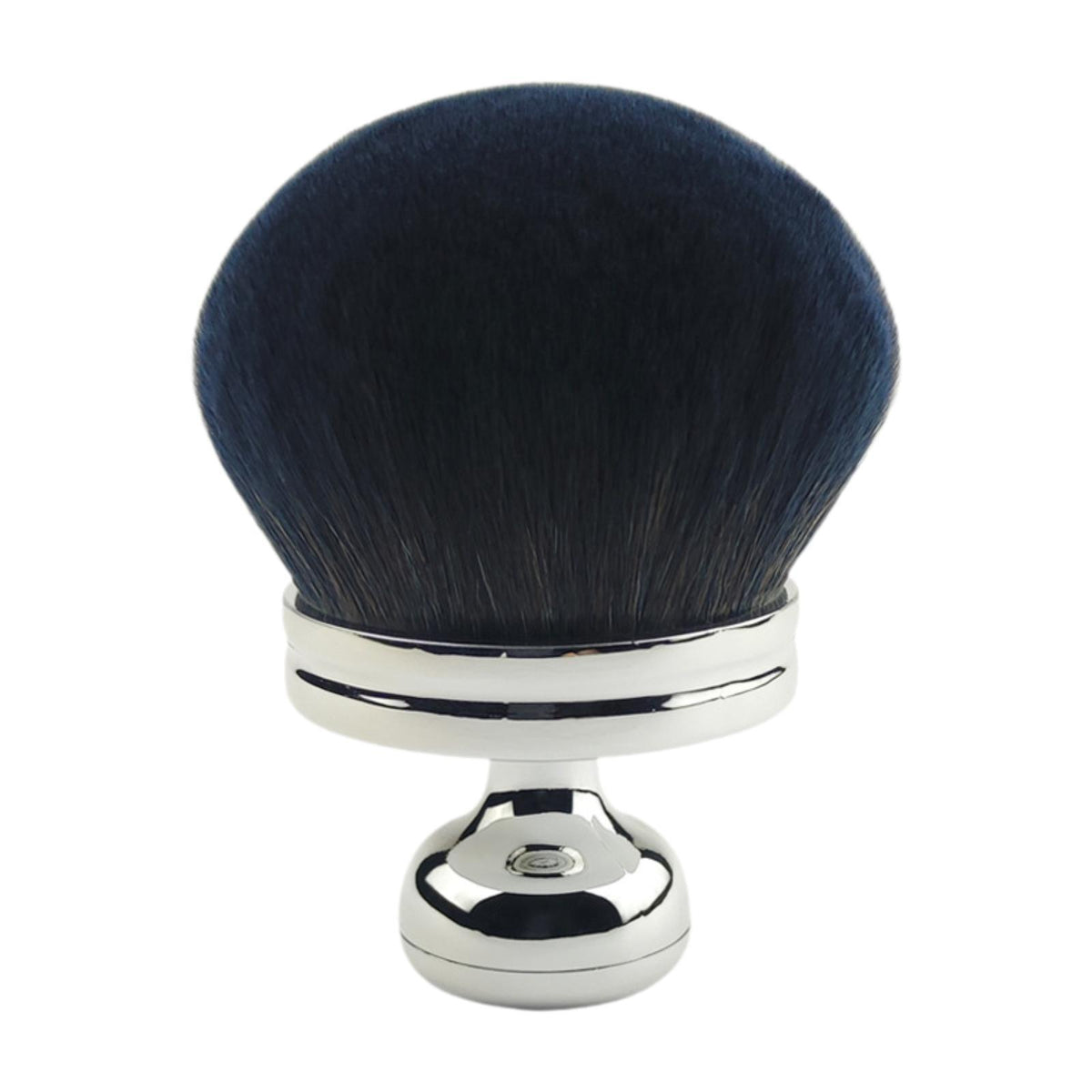 Maxbell Body Brush Compact Multifunctional Powder Brush for Buffing Contouring Women Argent