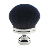 Maxbell Body Brush Compact Multifunctional Powder Brush for Buffing Contouring Women Argent