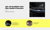 Car Light Strip Color Film, Polyurethane Decorative Cover, for M Series, Multi-Color, Enhancement Red 1 piece