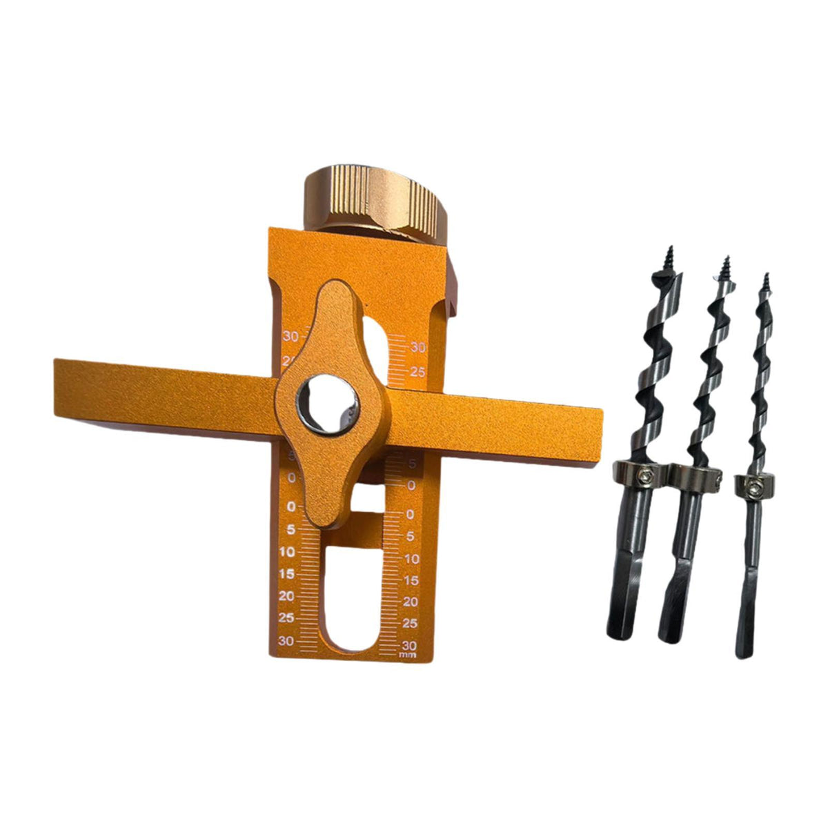 Maxbell Cabinet Door Positioning Tool Professional with 3Pcs Drill