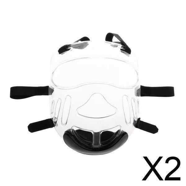 Maxbell 2xTaekwondo Face Shield Taekwondo Protection Protective Mask