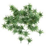 Maxbell 70x Green Plastic Tree Grass Model Train Railway Layout Scenery Decoration