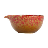 Maxbell Matcha Bowl Handmade Gift for Matcha Lover/friend/Family Traditional Ceramic Spotted Red