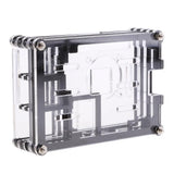 Maxbell 5xClear Case Enclosure Box for Raspberry Pi2 PI3 Model B+ Black