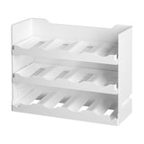 Maxbell 3 Tier Egg Holder Holds 24 Eggs Rolling Egg Holder for Drawer Cabinet Pantry