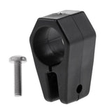 Maxbell 8 Pieces Bimini Top Fitting Harware Black Nylon Jaw Slide 1" for Marine Boat