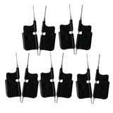 Maxbell Sdk08 Micro IC Clamp Chip Foot Clip Testing Clamp for Electronic Testing Black