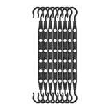 Maxbell 8 Pieces Space Saving Hangers Dorm Closet Organizer for Coats Sweaters Skirt