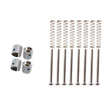 Maxbell Electric Guitar Bass Volume Tone Control Knobs+Humbucker Pickup Frame Screws