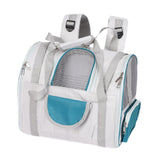 Maxbell Cat Carrier Backpack Breathable Travel Dogs Bag for Walking Camping Traveling green