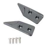 Maxbell Motorcycle Handguards Protector Cover Lightwight Hand Guard Decorative Cover Gray