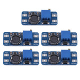 Maxbell 5Pcs   2A DC-DC Booster Step Up Power Supply Module 2V-24V to 5V-28V