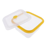 Maxbell Maxbell Foldable Silicone Square Lunch Box Food Crisper for Outdoor Camping 900ML