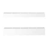 Maxbell Straws Holder for Cabinet Storage Dispenser for Restaurants Cafes Countertop White