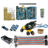 Maxbell WiFi Control Kit UNO R3 Plate Motor Shield For Obstacle Avoidance Track Uno R3 Starter Kit with All Sensors & Plastic Box for Robotics & Electronics - Aladdin Shoppers
