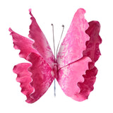 3D Butterfly Wedding Decoration Fake Butterfly for Bedroom Living Room Malls Rose Red