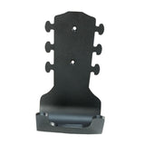 Maxbell Generic Guitar Wall Mount No Drill Hook Multipurpose 8.2x18cm Aluminum Alloy Black