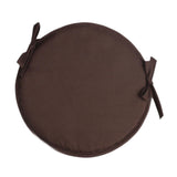 Maxbell Maxbell Round Chair Cushion Soft Simple Comfortable Meditation Cushion Stool Cushion Coffee 38cm