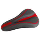 Maxbell Shock Absorb Bike Seat Cover Bicycle Cushion Covers Replacement Red Black