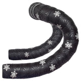 Maxbell 2x2 Pieces Bike Handlebar Tape Cycling Anti-Skid for Road Bike White print