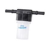 Maxbell Motorcycle Twist Cap Petrol Fuel Cup Filter White Easily Install Spare Parts