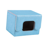 Maxbell Trading Card Deck Box Cards Protector Portable Card Organizer Container Blue
