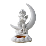 Maxbell Maxbell Angel Cherub Tea Light Candle Holder Statue for Memorial Remembrance Love