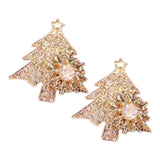 Christmas Earrings Cute Christmas Stud Earrings for Daily Wear Holiday Gifts Gold