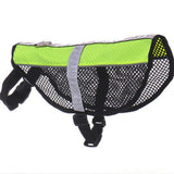 Maxbell Maxbell Reflective Mesh Pet Dog Chest Harness Strap Training Walk Collar Vest GRN S