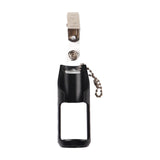 Maxbell Fly Fishing Floatant Bottle Holder Attach to Fly Fishing Vest Aluminum Alloy Black