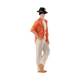 Maxbell 1/64 Standing Man Model Resin Stimulated People Figure Layout for Sand Table