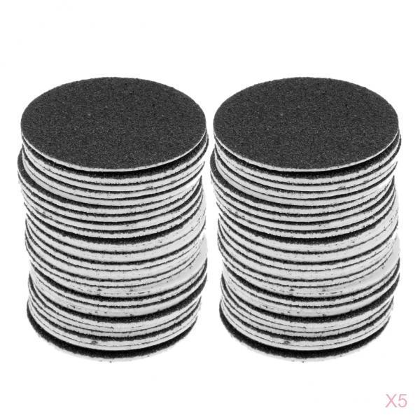 Maxbell 300pcs Replacement Sandpaper Discs Pad for Electric Foot File Callus Removal