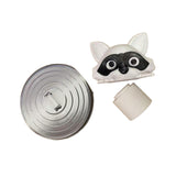 Raccoon Toilet Paper Holder RV Organization Kitchen Gift Tissue Roll Holder White