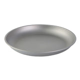 Maxbell 2x Titanium Plate Fruit Tableware Round Dish Frying Pan for Picnic BBQ