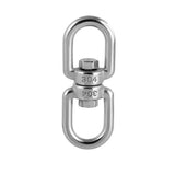 Maxbell Maxbell 8-Model Hiking Stainless Steel Carabiner Key Rotating Universal Ring Chain Camping